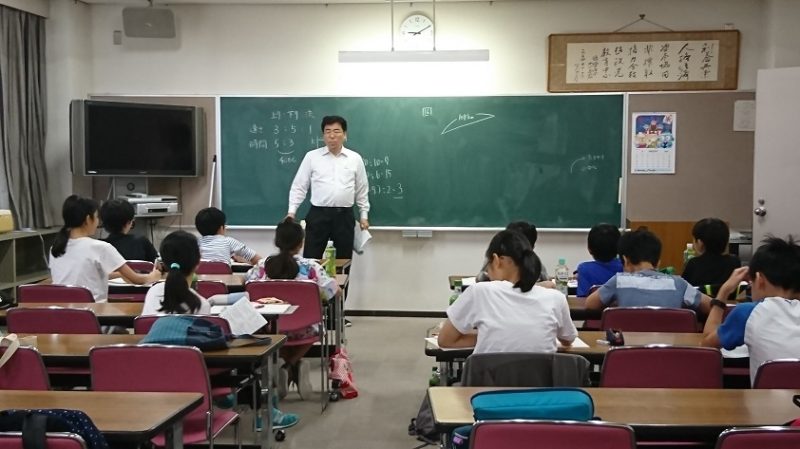 小６・中３　夏期合同合宿