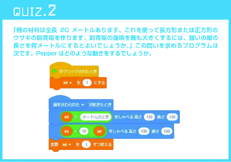 クイズに挑戦２問題