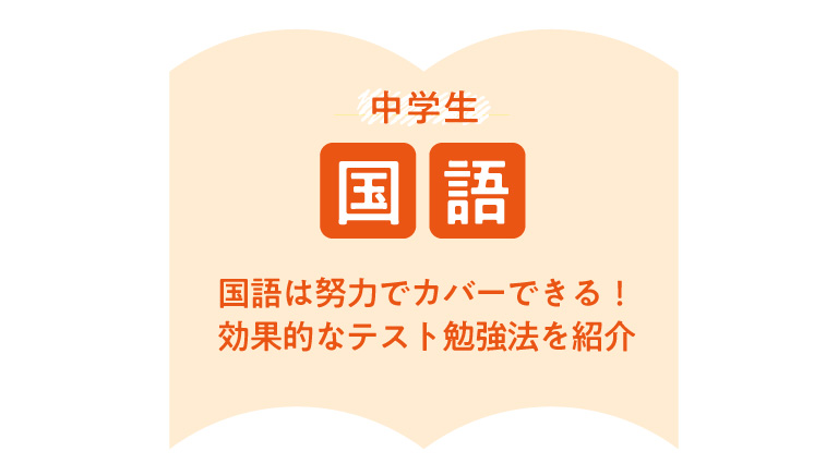 中学生 国語は努力でカバーできる 効果的なテスト勉強法を紹介 伸びナビ