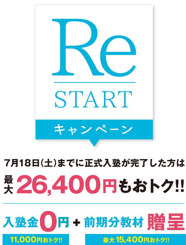 リスタートキャンペーン