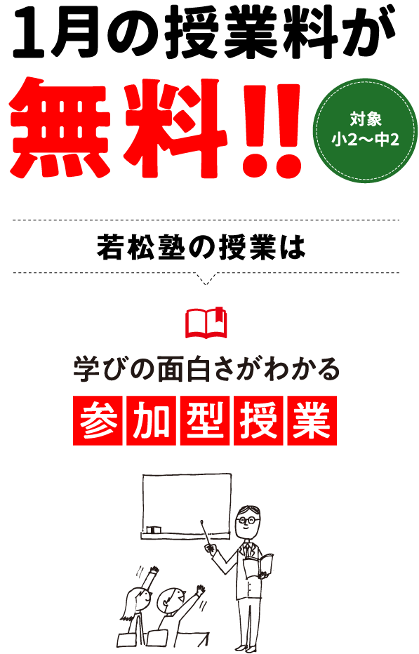 若松塾の冬期講習